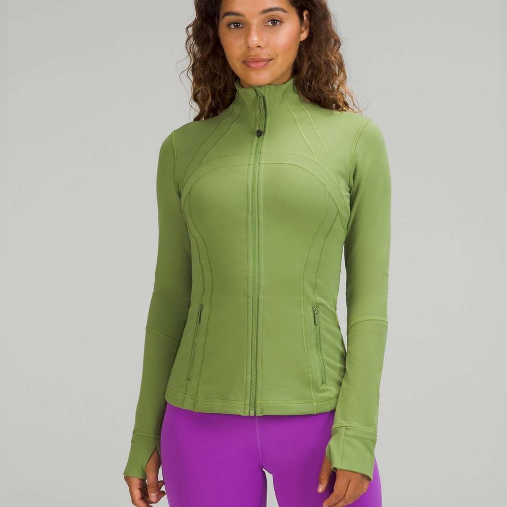 Lululemon define bbl jacket. Green, size 6 rare like new!
